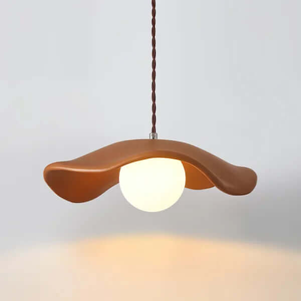 Wabi Sabi Lotus Leaf Pendant Light