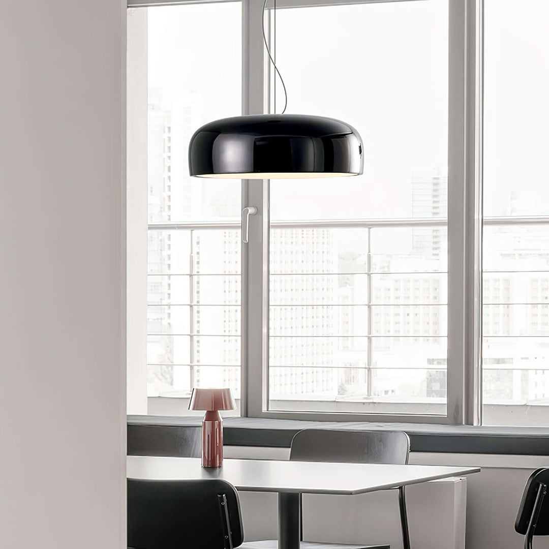 Modern Pendant Light 45/60cm - Aluminium & Polycarbonate