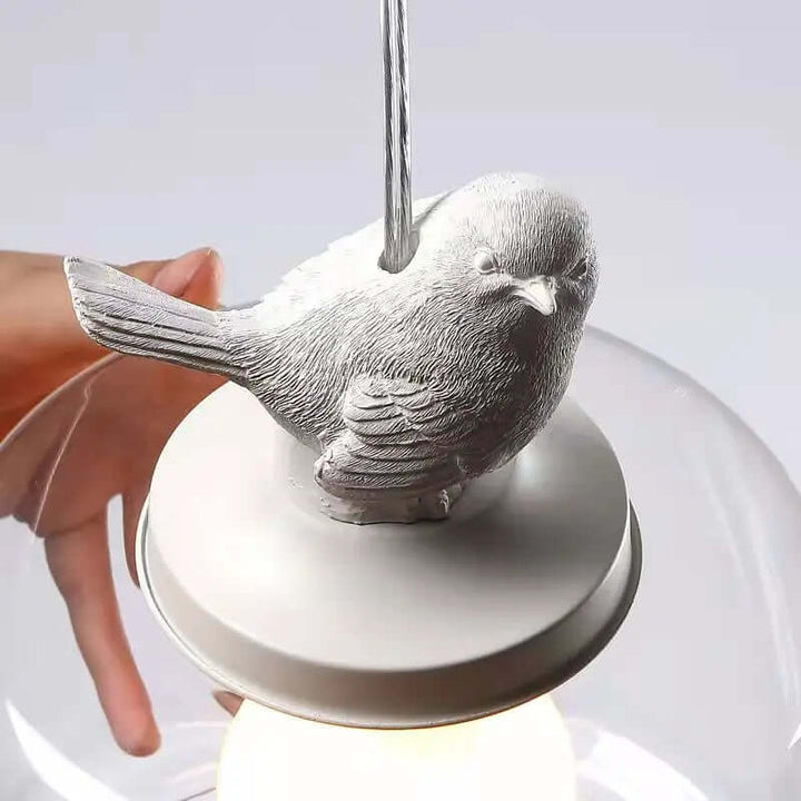 Decorative Bird Hanging Lamp with LED Bulbs