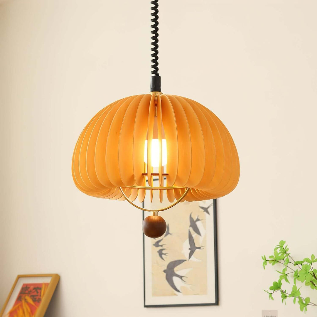 Adjustable Rustic Pendant Lamp