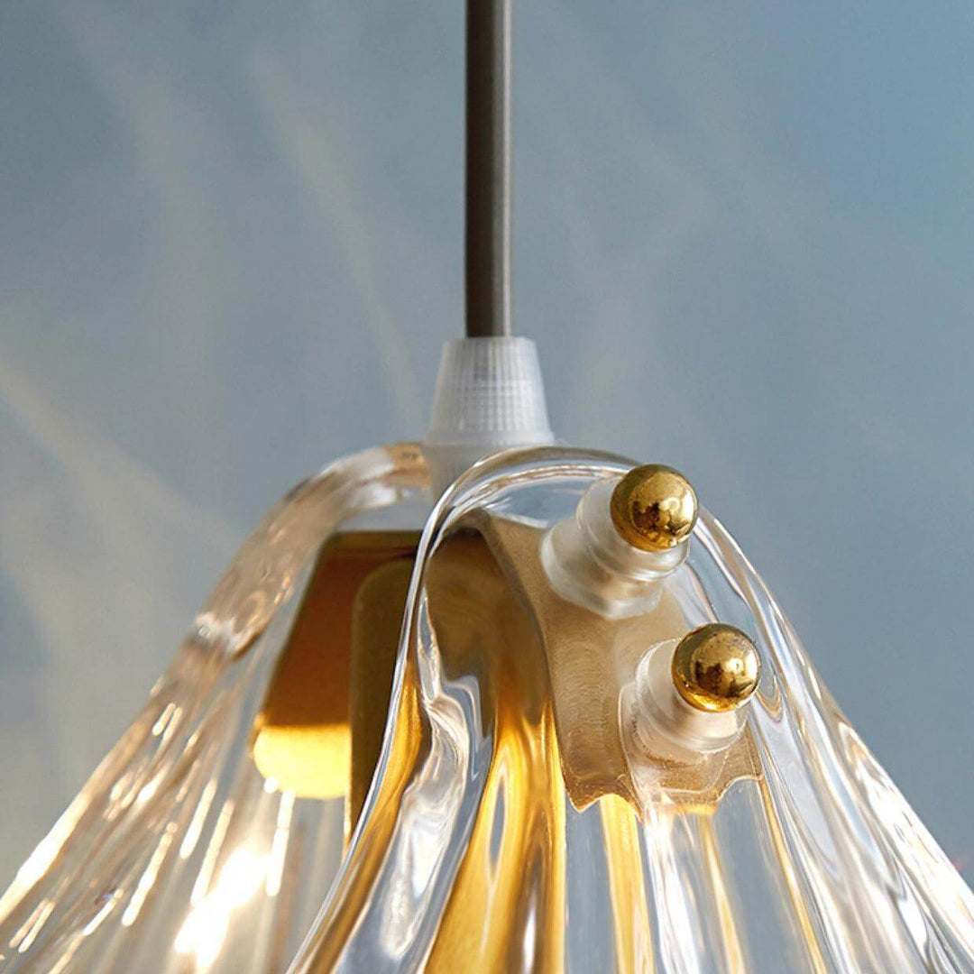 Seashell Glass Pendant Light