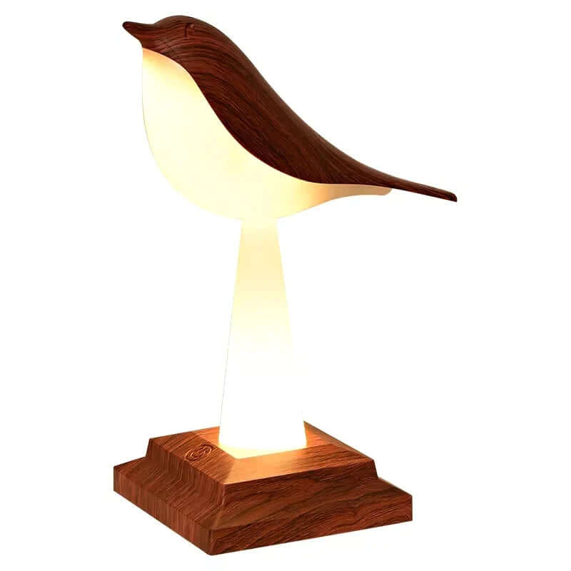 Decorative Bird Table Lamp with Touch Charging