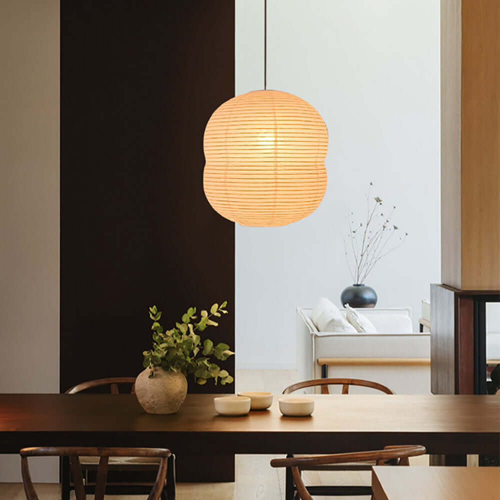 Handmade Washi Paper Pendant Light - 40cm