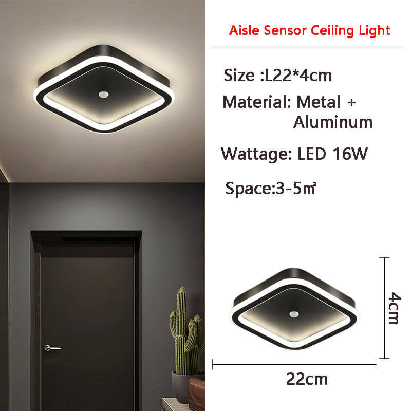 Motion Sensor LED Ceiling Light