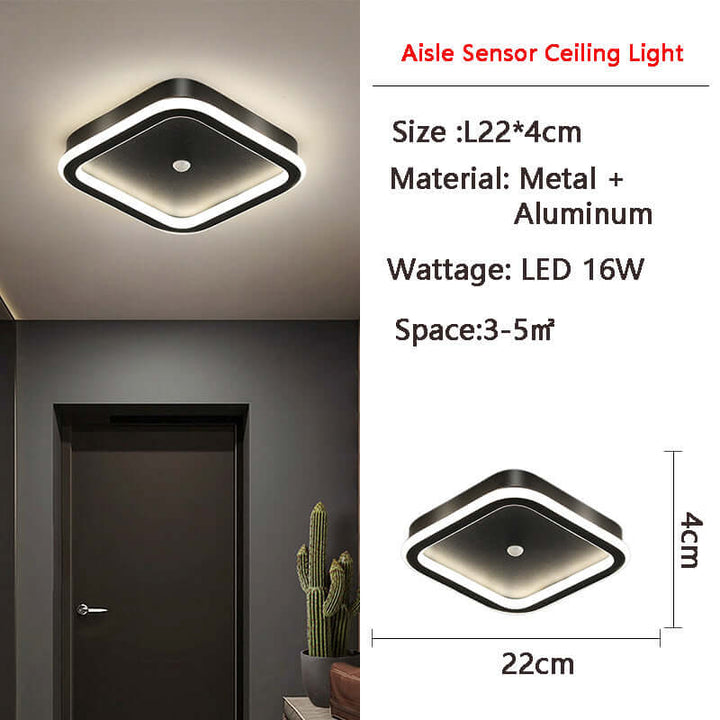Motion Sensor LED Ceiling Light
