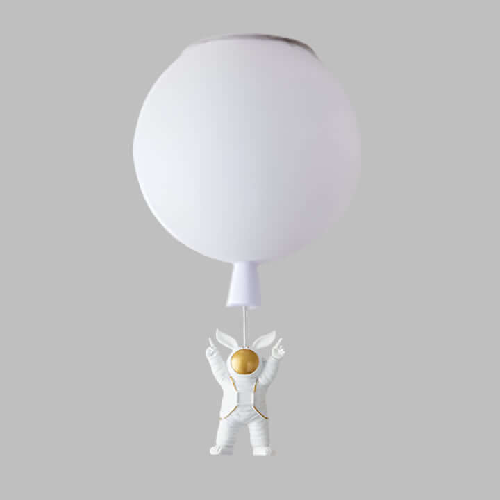 Modern Moon Astronaut LED Ceiling Light