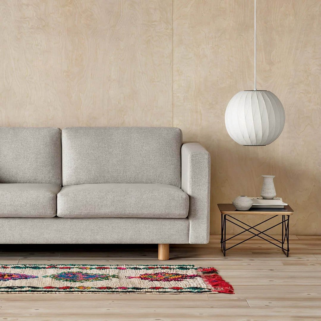 Nordic Style Pendant Lamp with Semi-Wood Finish
