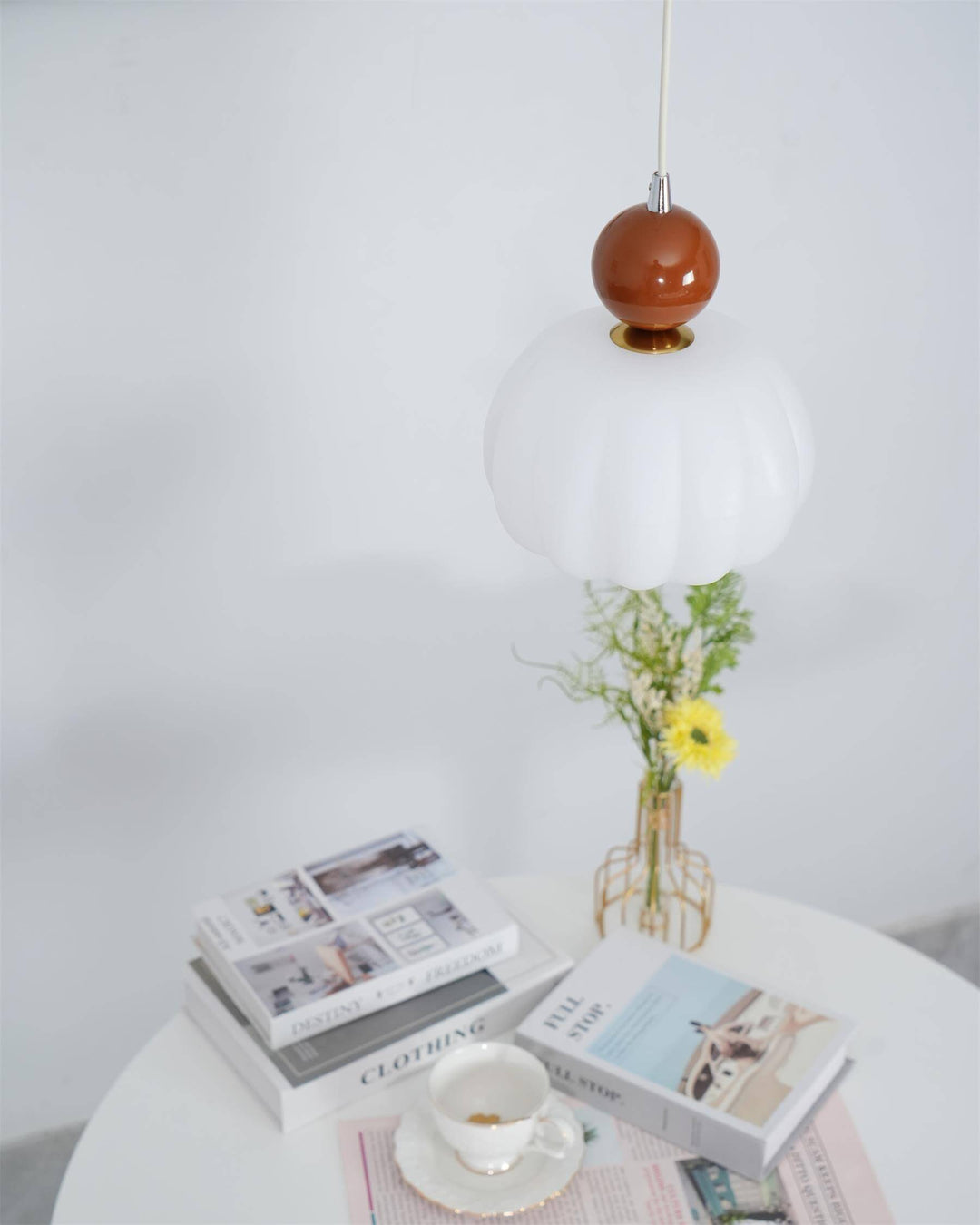 Modern Pendant Lamp, Round Hanging Ceiling Light Fixture