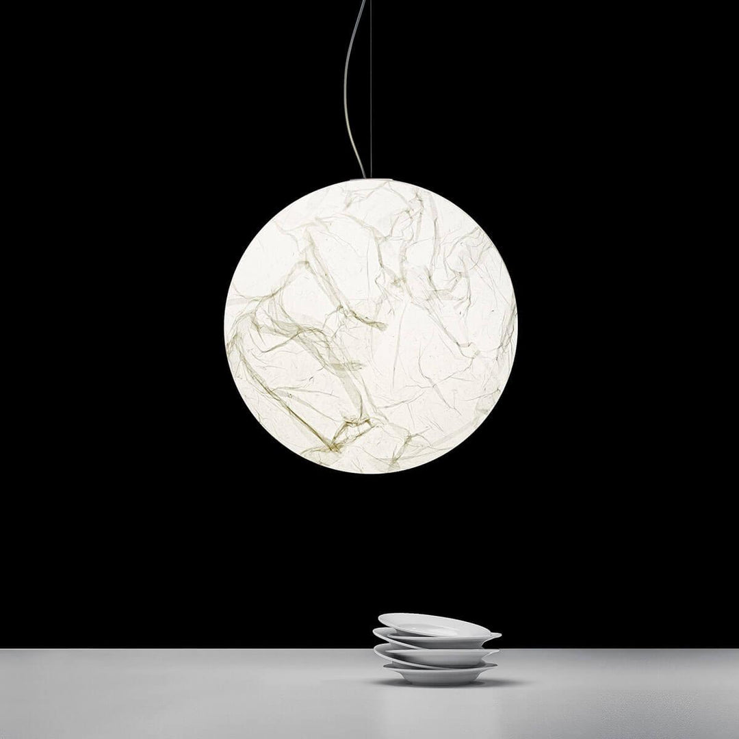 Silk Pendant Lamp with Soft Ambient Glow