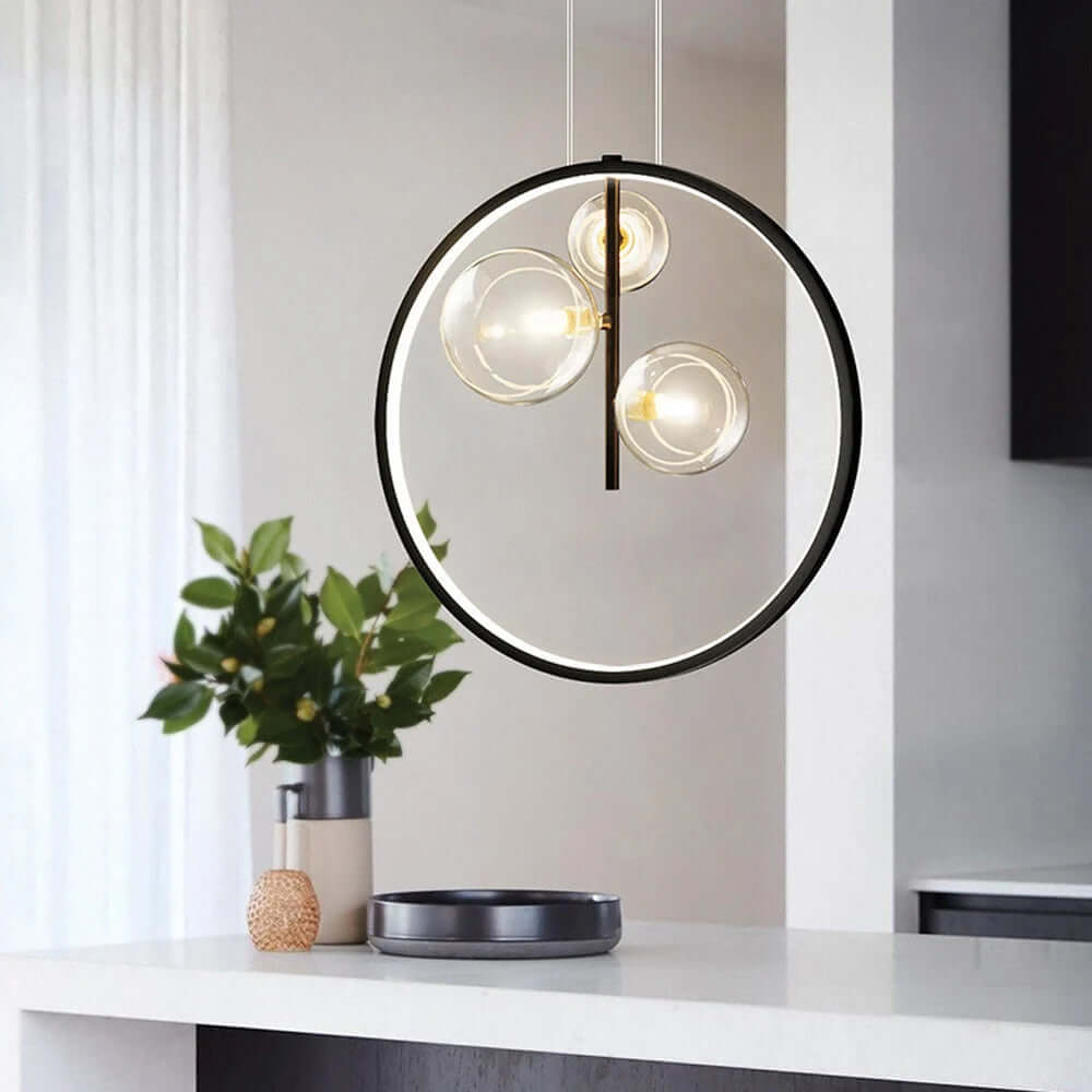 Modern Bubble Glass Pendant Light