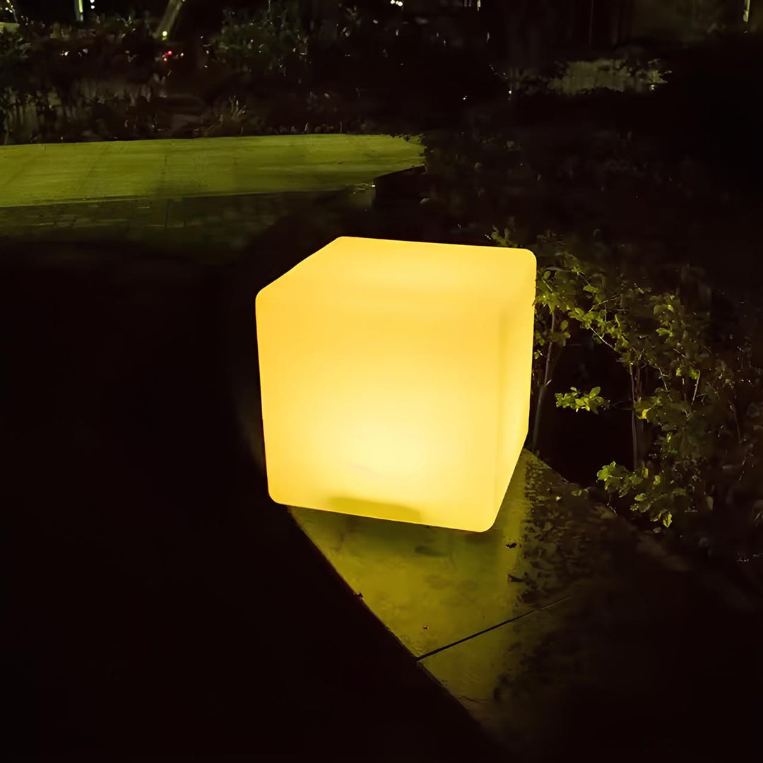 Cubic LED Garden Light - Outdoor/Indoor Lighting - 10-25cm