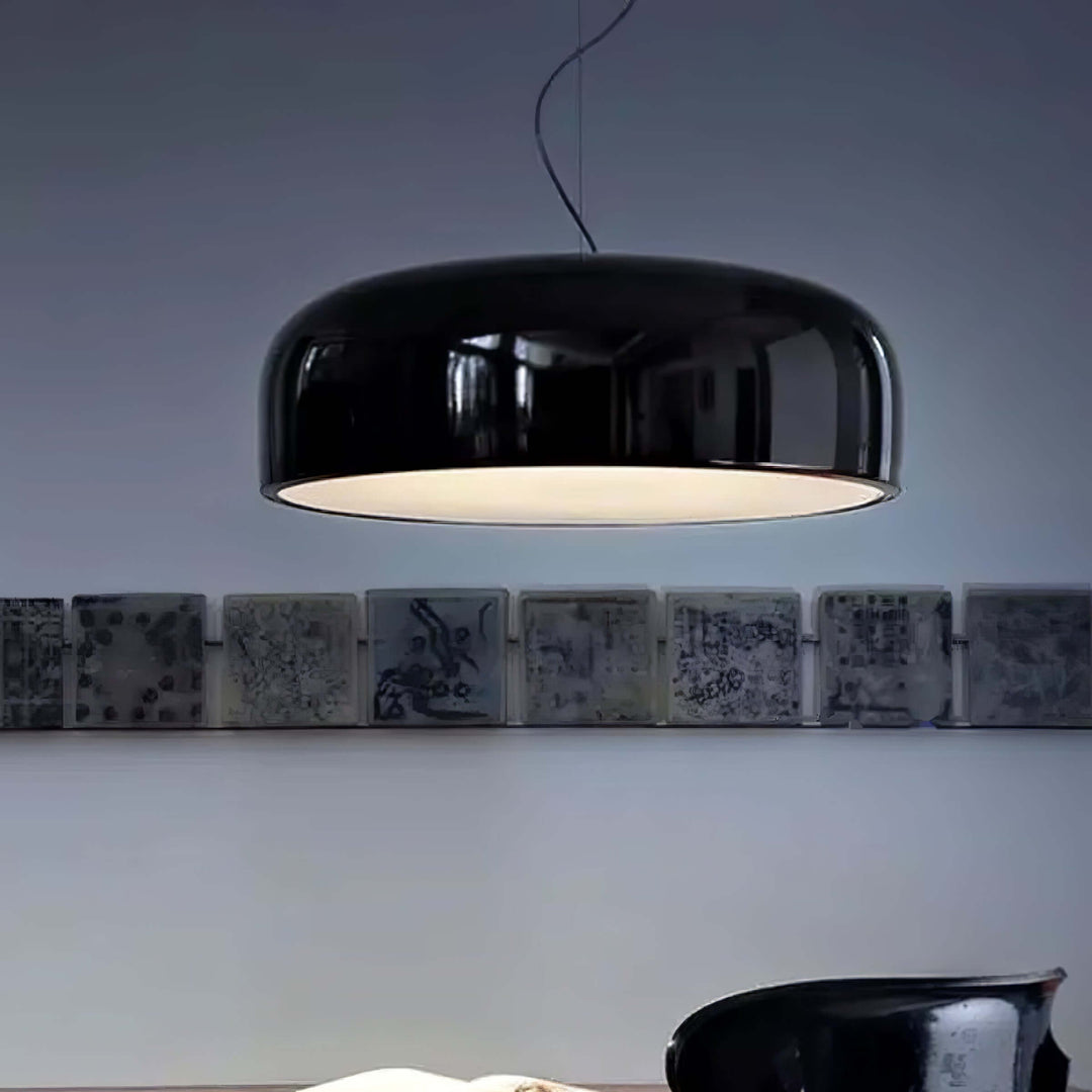 Modern Pendant Light 45/60cm - Aluminium & Polycarbonate