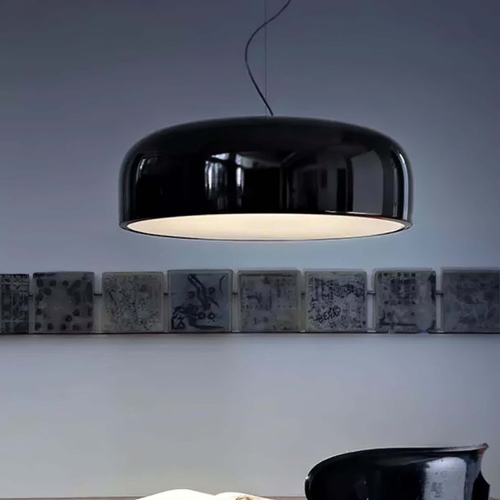 Modern Pendant Light 45/60cm - Aluminium & Polycarbonate