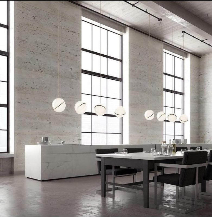 Modern Crescent Pendant Lamp