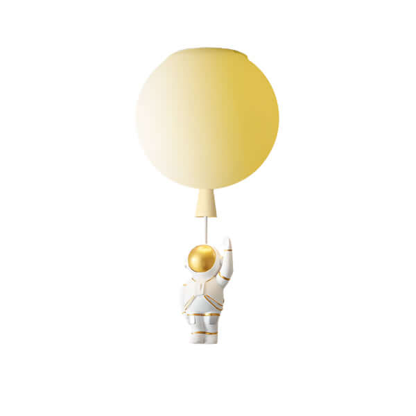 Modern Moon Astronaut LED Ceiling Light