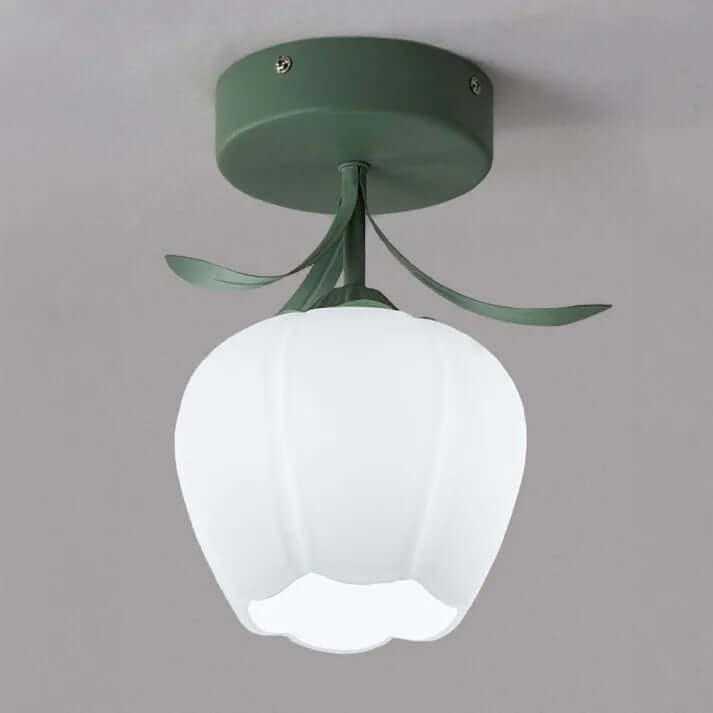 Tiffany Style Mini Floral Ceiling Light