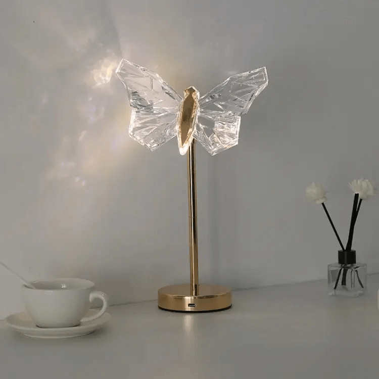 Decorative Butterfly Crystal LED Table Lamp