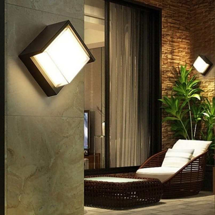 Outdoor LED Wall Light with Motion Sensor
