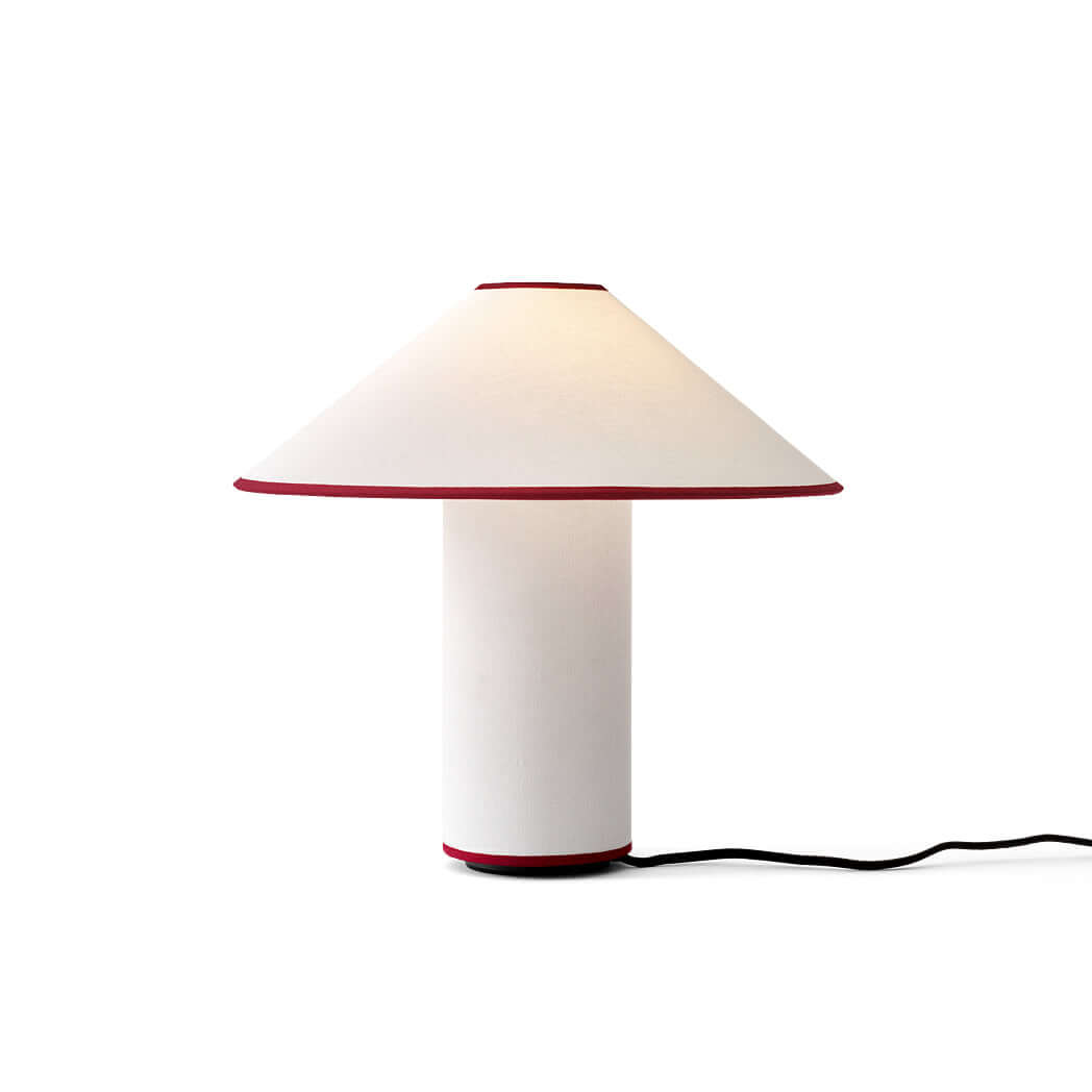 Elegant Metal & Fabric Table Lamp 32cm