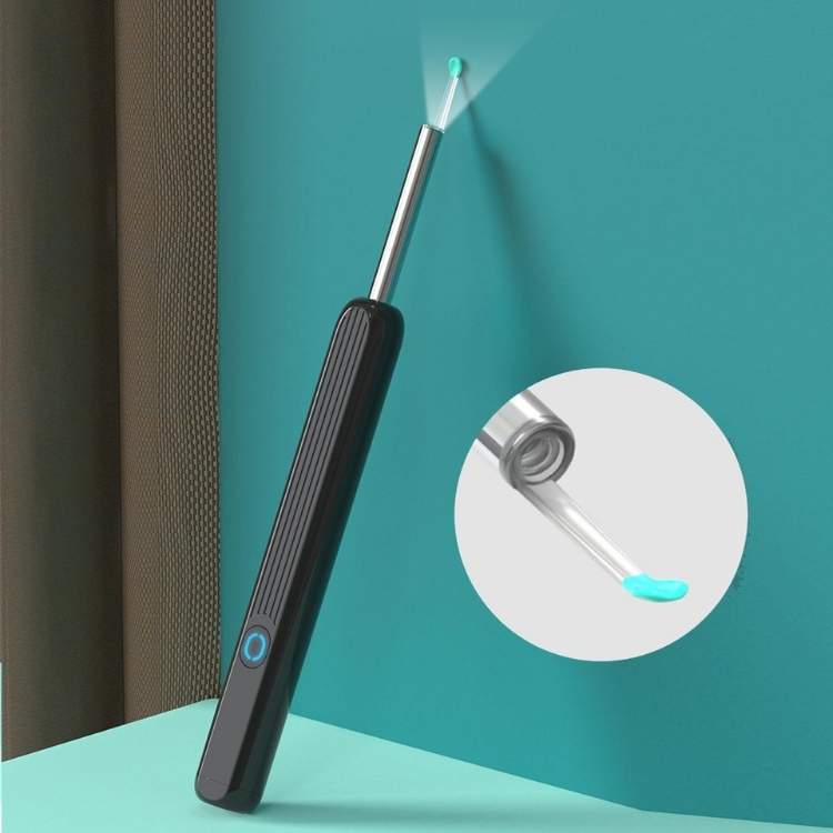 EarScope Pro Wax Removal Kit with camera and LED lights, showcasing its sleek design and effectiveness for ear cleaning.