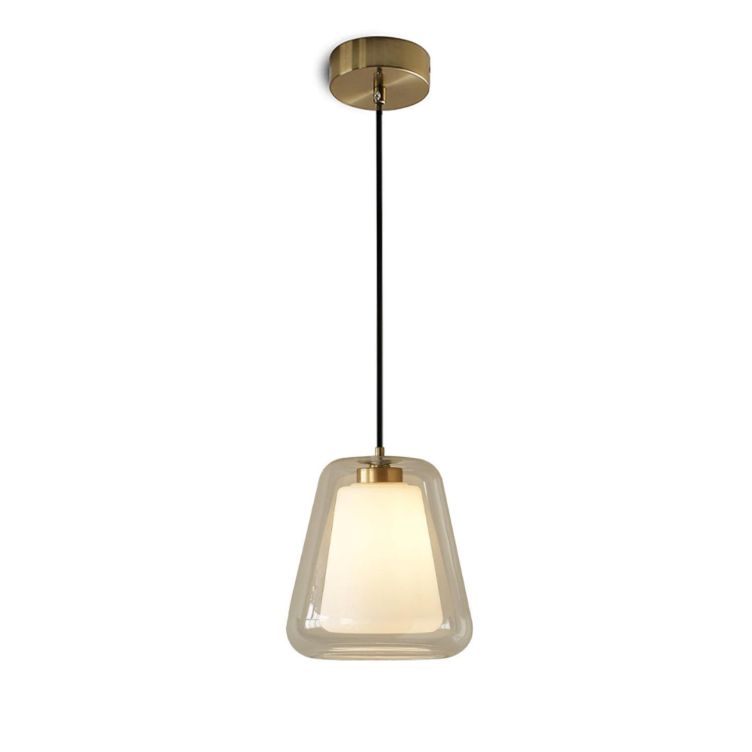 Modern Glass Pendant Light 27cm