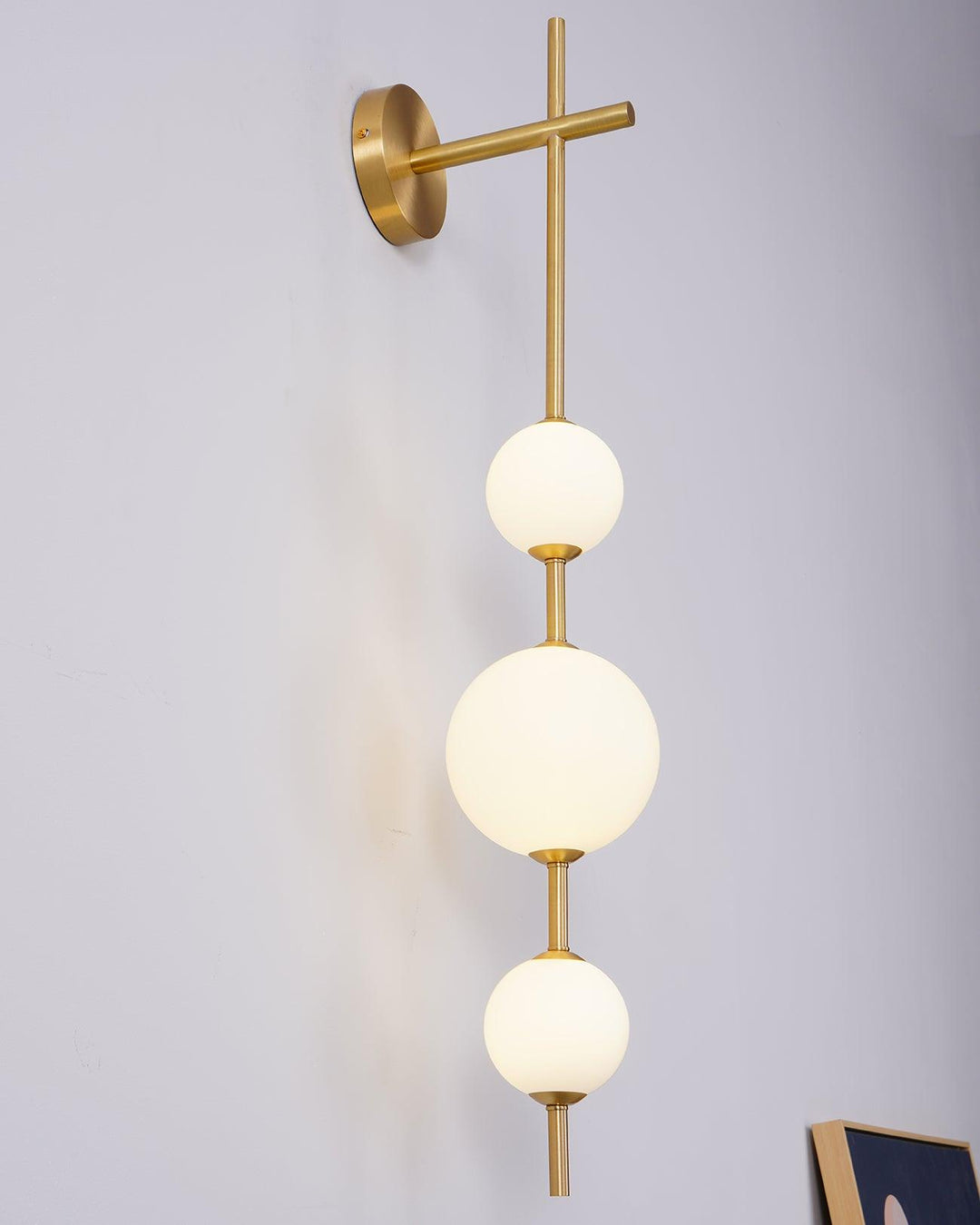 Modern Glass Globe Wall Lamp