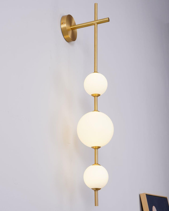 Modern Glass Globe Wall Lamp