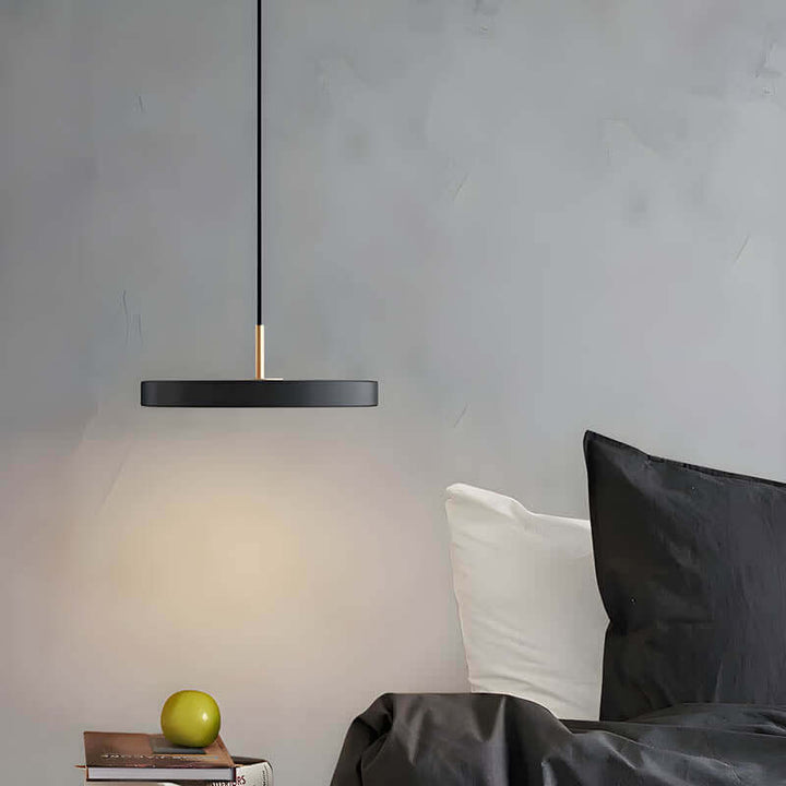 Modern LED Pendant Light Fixture, Adjustable Hanging Ceiling Lamp