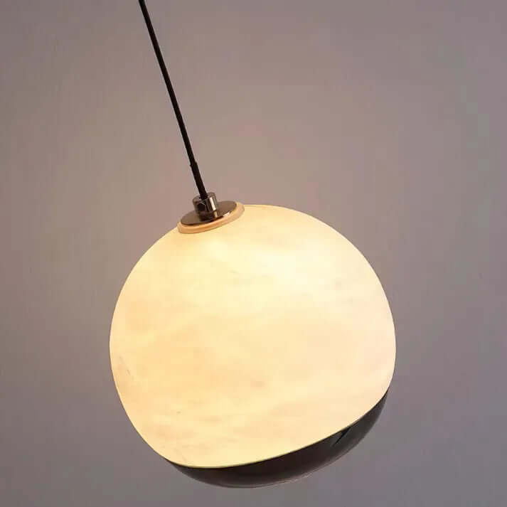 Marble Alabaster Globe Pendant Lamp