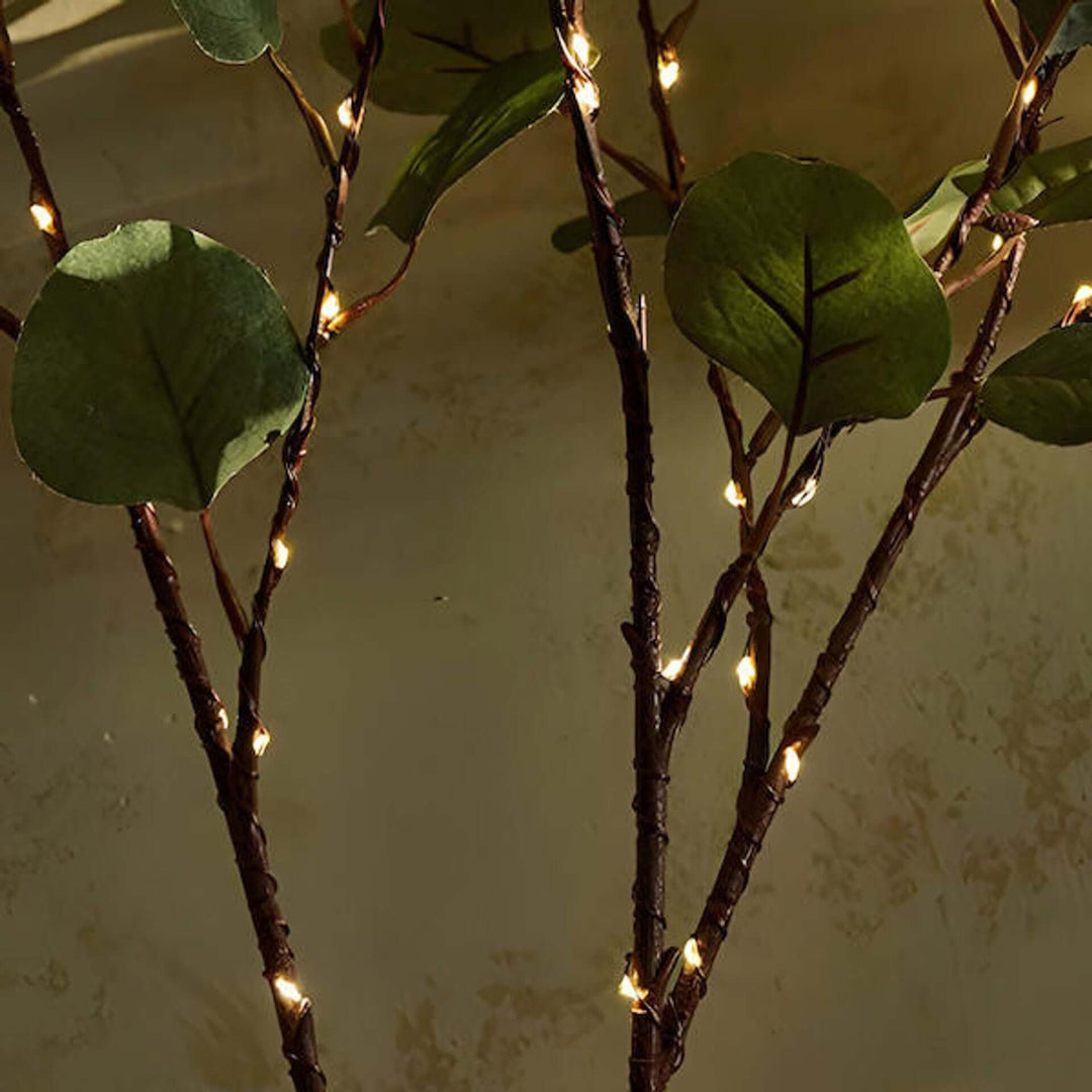 LED Fairy Light Olive Branch 70cm Warm White Battery Operated