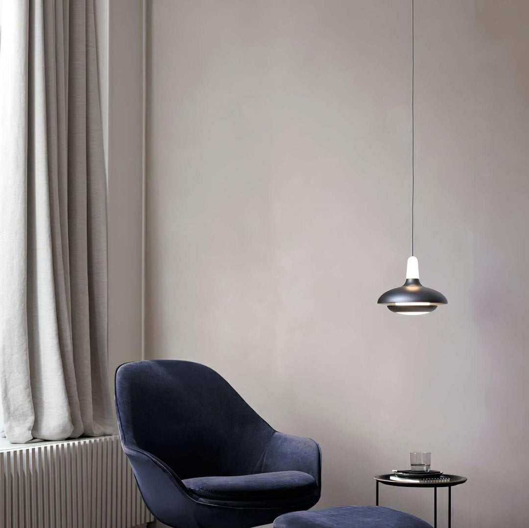 Modern LED Pendant Light, Dimmable, 18cm Diameter