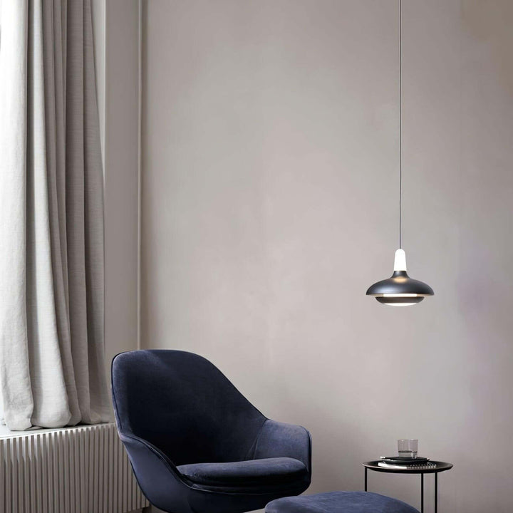 Modern LED Pendant Light, Dimmable, 18cm Diameter