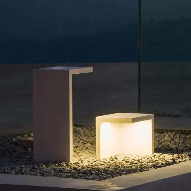 Outdoor Solar LED Light - Stainless Steel
