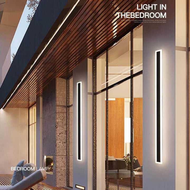 Sleek LED Outdoor Wall Lamp