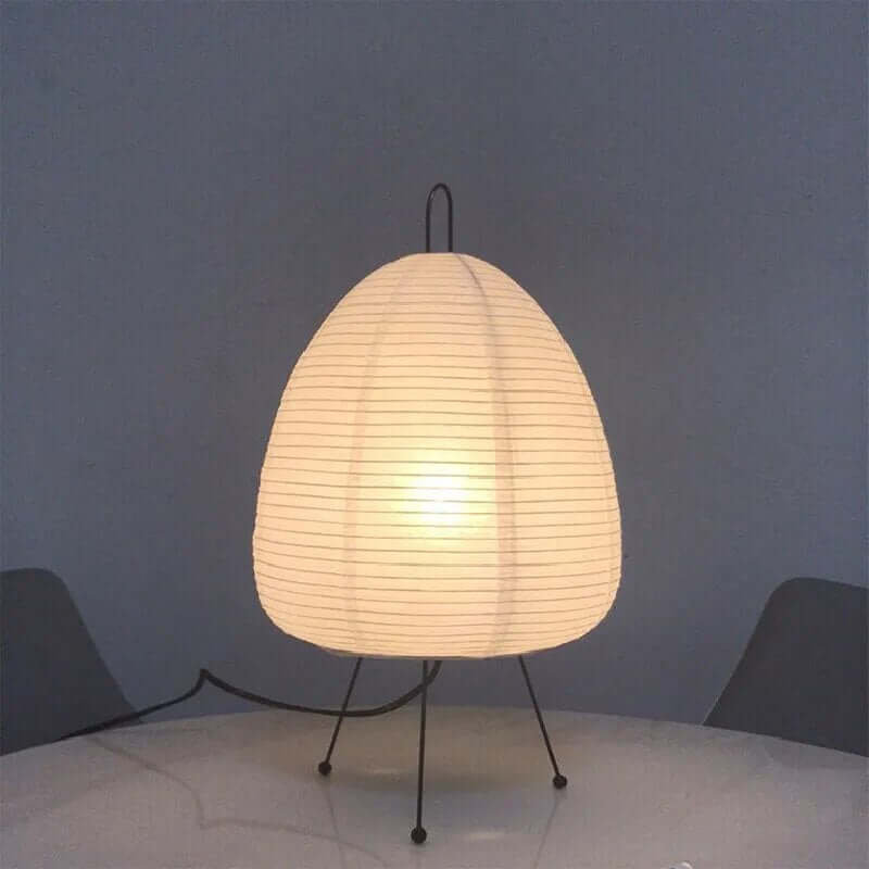 Japanese Style Rice Paper LED Table Lamp