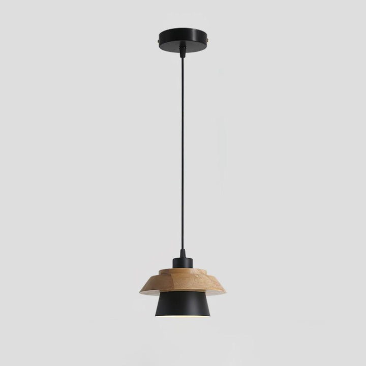 Natural Stone & Wood Pendant Lamp