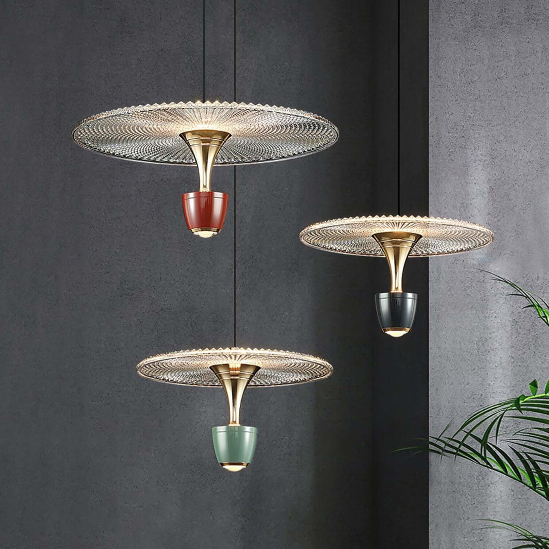 Modern LED Disc Pendant Light