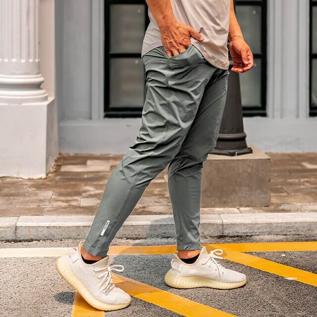 Men's Tapered Joggers - Lightweight Comfort Trousers
