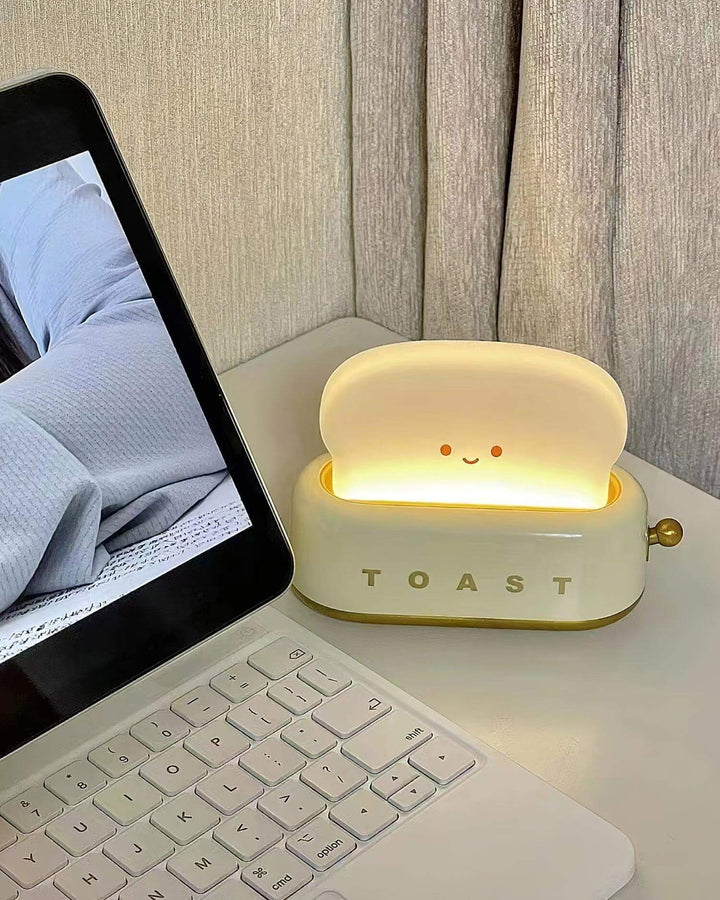 Rechargeable Toaster Lamp, Battery Desk Light