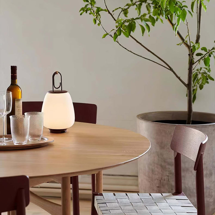 Portable LED Table Lamp with Built-in Battery