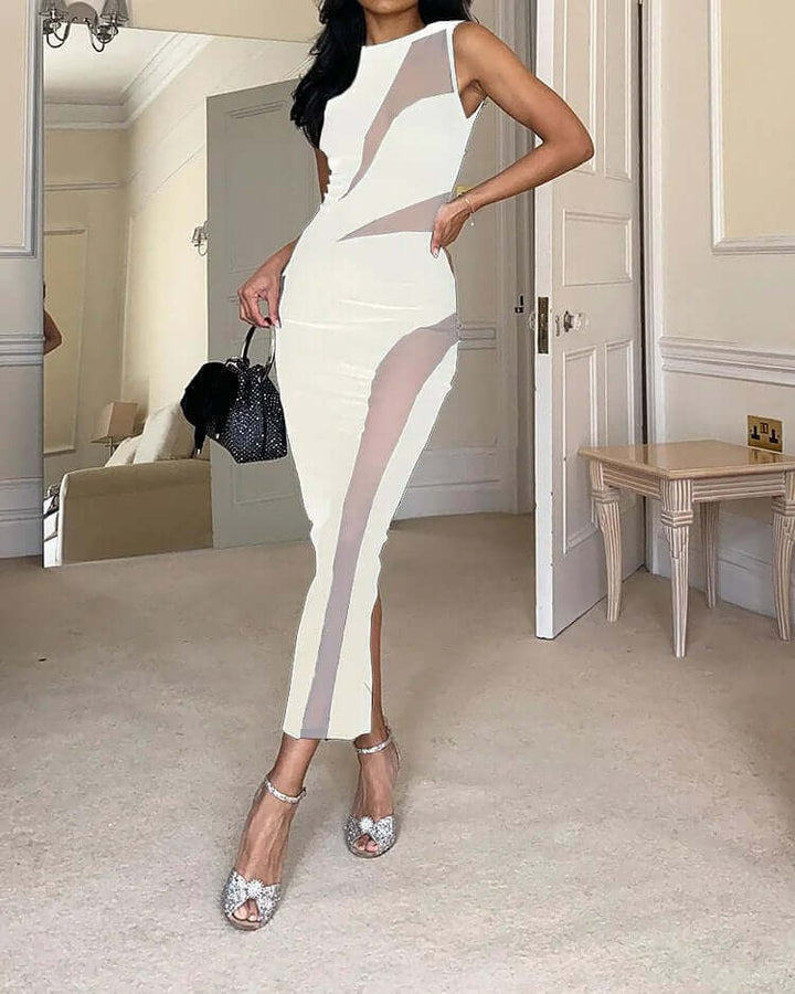 Casual women's long sleeve maxi dress. Effortless summer elegance, breathable fabric for versatile wear.