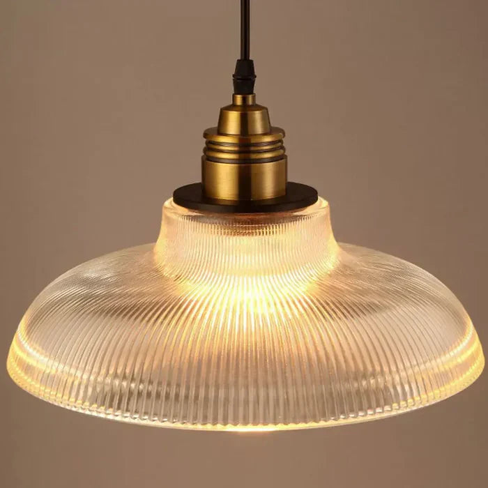 Chic CrystalLoom ceiling lamp, a modern glass fixture enhancing living spaces with warm light.