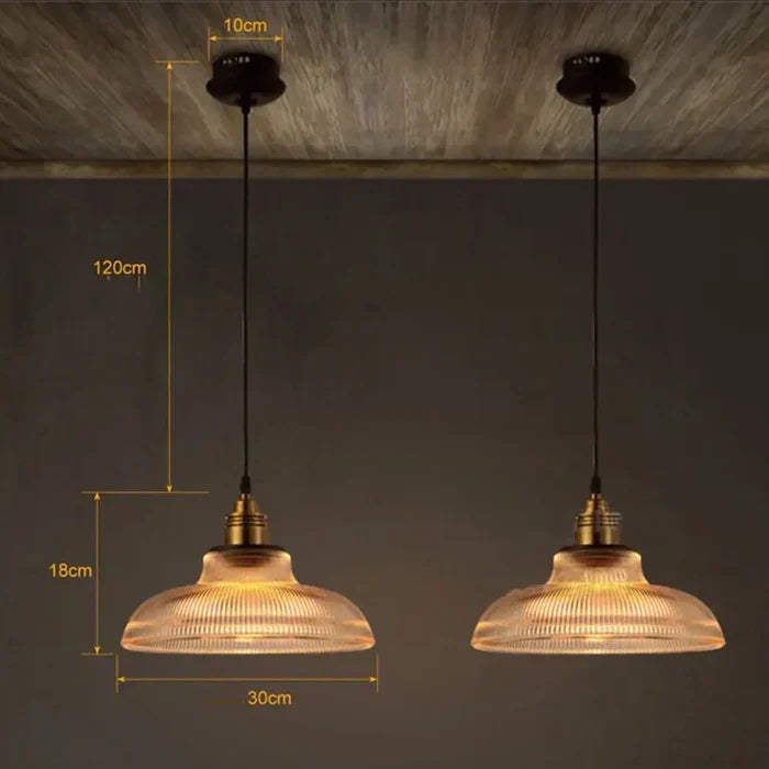 CrystalLoom glass pendant light, a stylish ceiling lamp delivering warm white ambient lighting.
