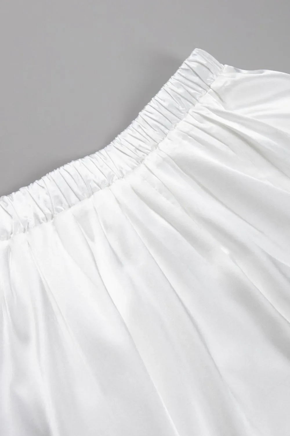 Summer-ready women's flowy maxi skirt, offering an elegant long silhouette and comfortable fashion.