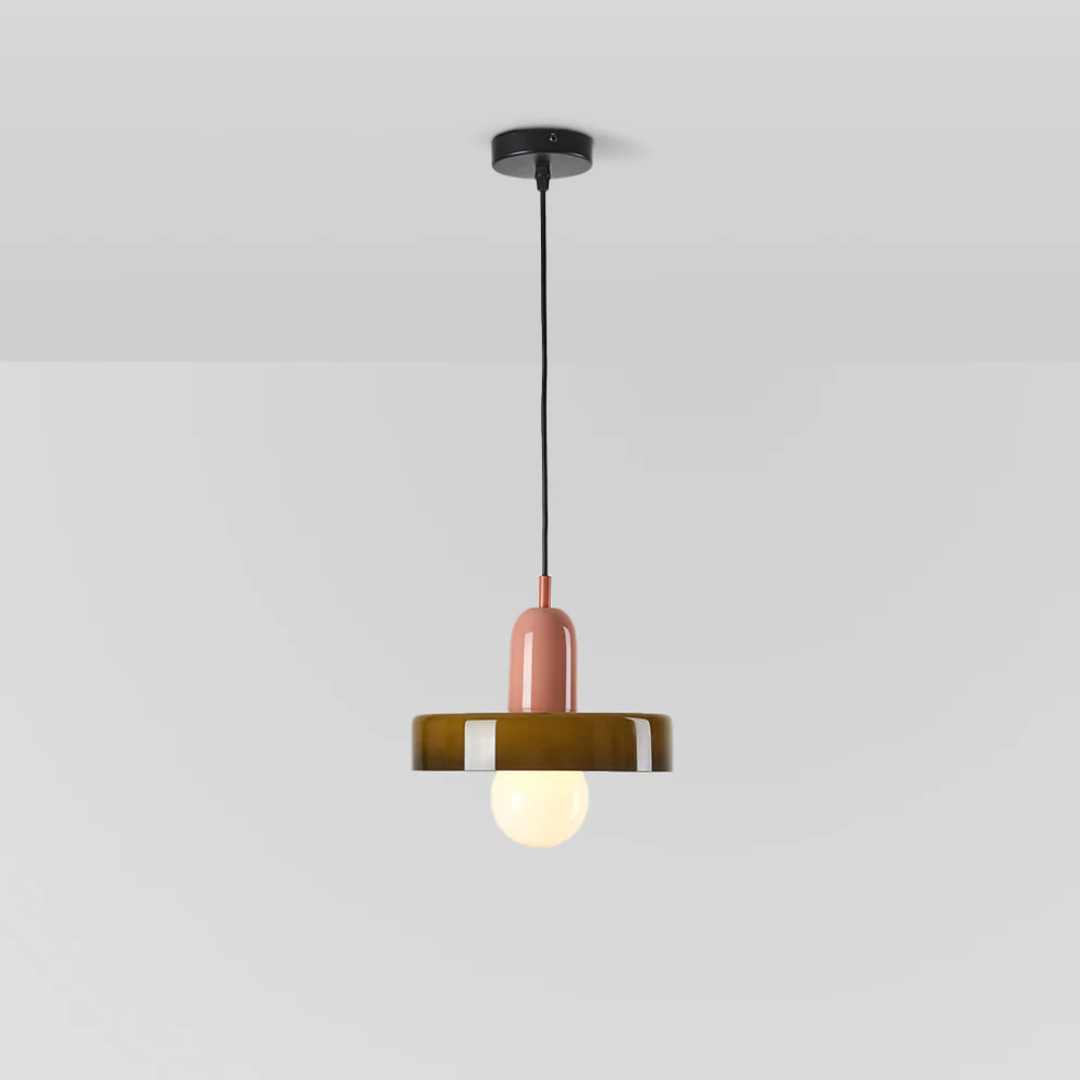 Modern lighting fixture: Elegant glass globe LED pendant for stylish homes.