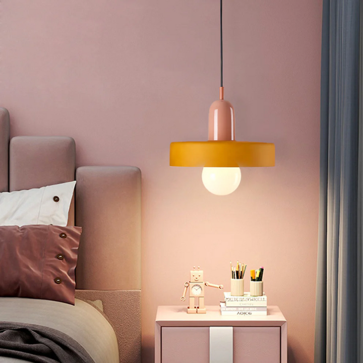 Modern glass globe LED lamp, a stunning design pendant for contemporary homes.
