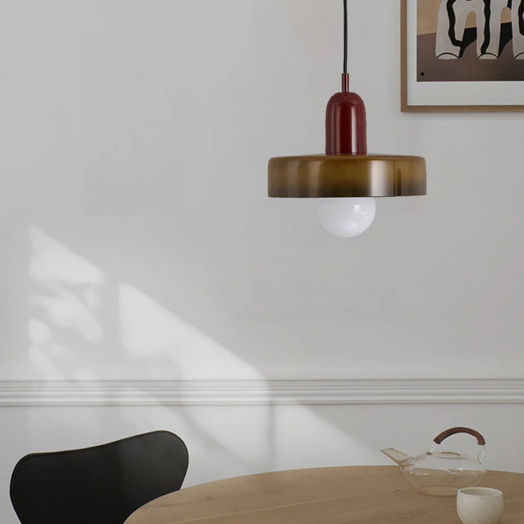 Modern lighting fixture: GloboLuxe glass globe LED pendant, sleek and functional.