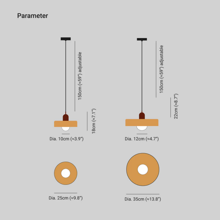 Adjustable elegant pendant light with a clear glass globe and energy-efficient LED.