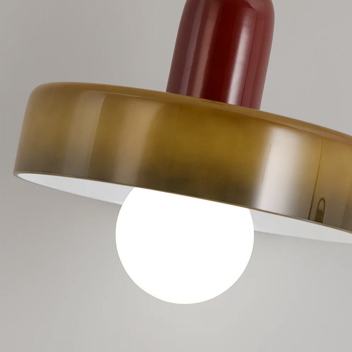 Elegant glass globe LED pendant, a versatile modern lighting solution for any room.