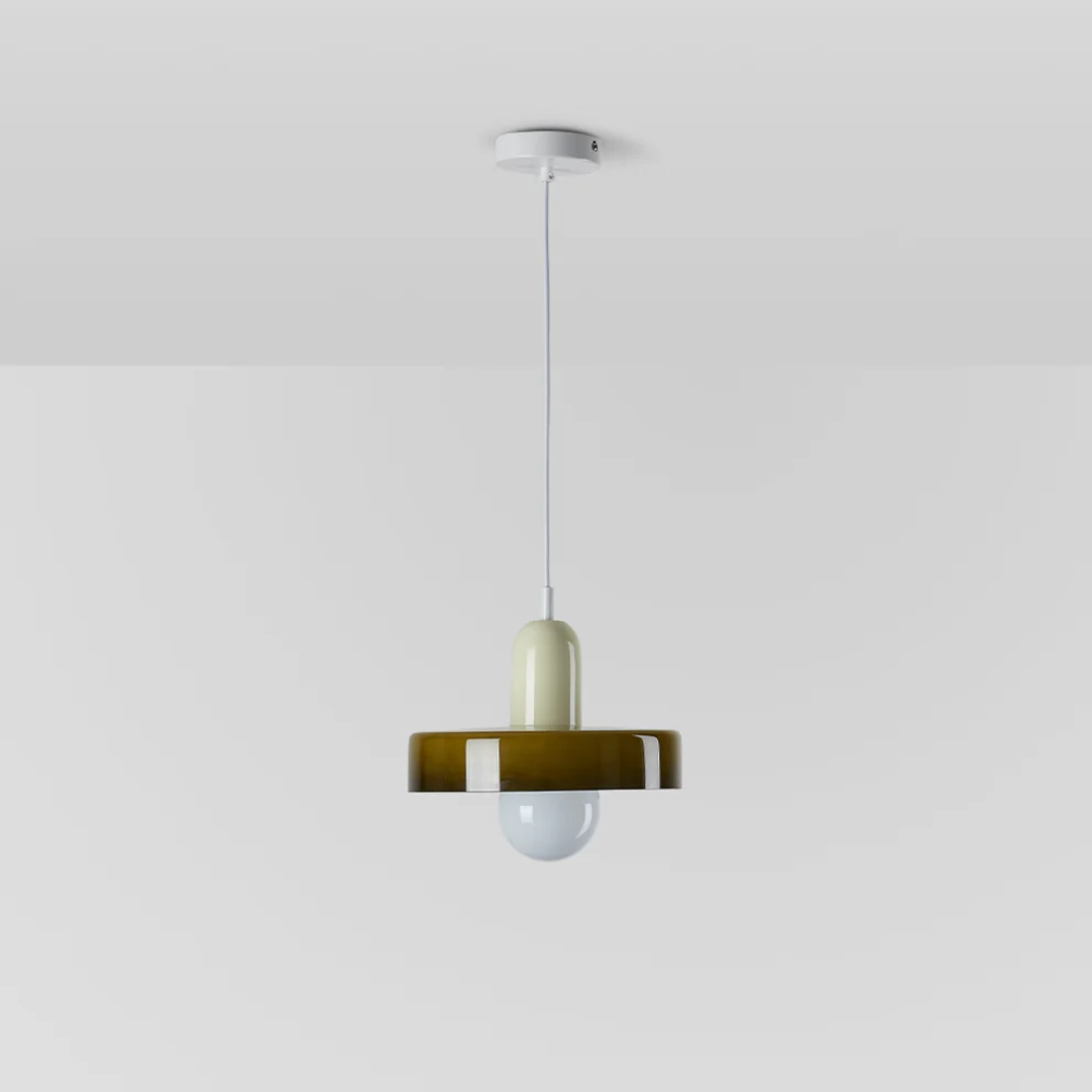 Elegant LED pendant light for dining room, featuring a beautiful glass globe design.